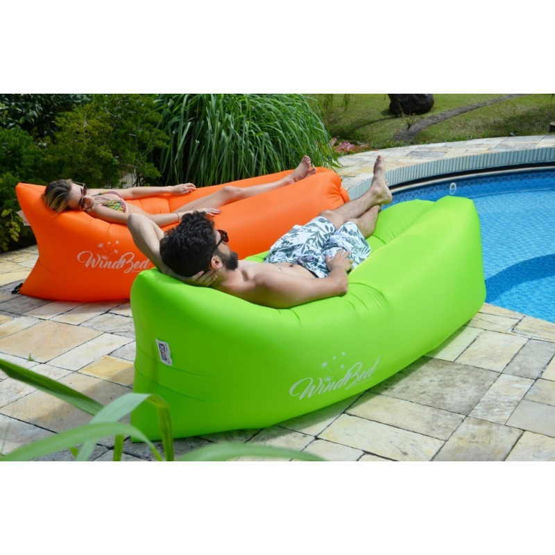 Colchao Sofa Cama Poltrona Barco Inflavel Boia Wind Bed
