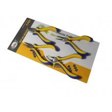 KIT DE ALICATE 4 PÇS AÇO CARBONO + PVC ID-7835A