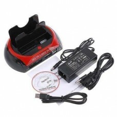 DOCK STATION 2 HD SATA E IDE 3,5 e 2,5 USB/ E-SATA COMBO