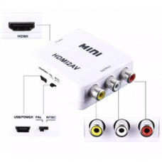 MINI CONVERSOR HDMI x VÍDEO COMPOSTO 3RCA