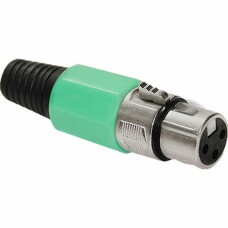 PLUG CANON PROF CORPO PLASTICO FÊMEA VERDE