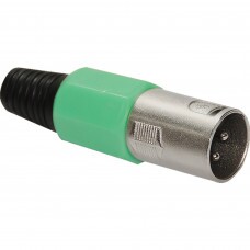 PLUG CANON PROF CORPO PLASTICO MACHO VERDE