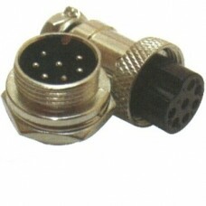 CONECTOR MIKE 7 VIAS - MACHO/FÊMEA