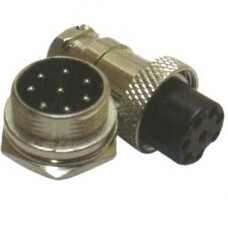 CONECTOR MIKE 8 VIAS - MACHO/FÊMEA