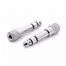 ADAPTADOR JACK J2 x P10 ESTÉREO METAL
