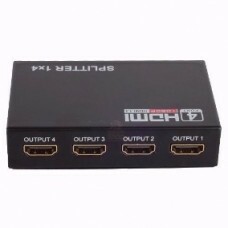 DISTRIBUIDOR (SPLITER) HDMI 1x4 - 3D FullHD