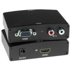 CONVERSOR VGA x HDMI METÁLICO