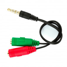 CABO HEADSET PARA FONE E MICROFONE