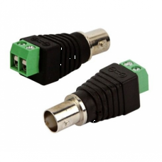 CONECTOR BNC FÊMEA COM BORNE