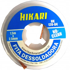 FITA DESSOLDADORA 2,5mm x 1,5mm HIKARI