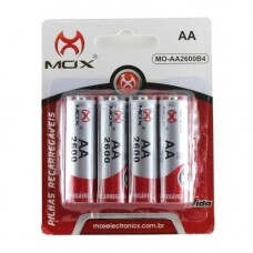 PILHA RECARREGÁVEL AA 2600MAH AA