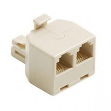 ADAPTADOR RJ11 1 MACHO x 2 FÊMEA