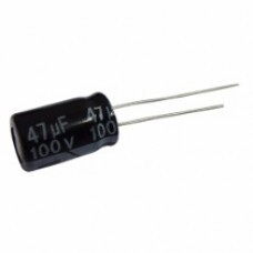 CAPACITOR ELETROLÍTICO 47x100v BIPOLAR