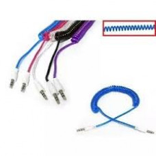 CABO P2 ESTÉREO ESPIRAL COLOR