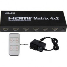 MATRIX HDMI 4X2  SWITCH FULL HD 3D
