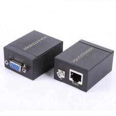 EXTENDER VGA VIA CABO DE REDE CAT5/6 - 60MT