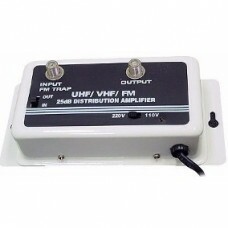 AMPLIFICADOR DE SINAL 24DB UHF/VHF/FM