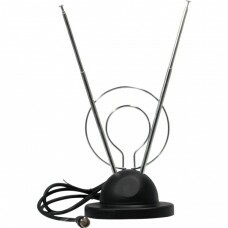ANTENA INTERNA COM BASE UHF/VHF/FM DIGITAL