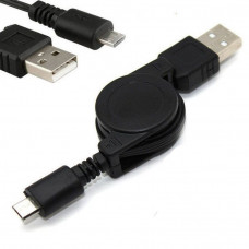 CABO USB M x MICRO USB (V8) RETRATIL