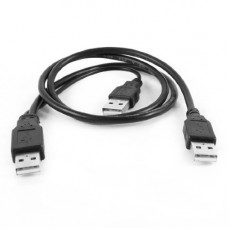 CABO USB Y A MACHO x 2 A MACHO 2.0 - USO EM HD