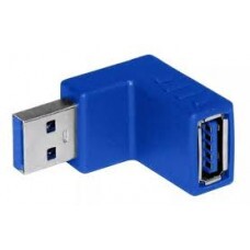 EMENDA USB A MACHO X A FÊMEA 3.0 90º