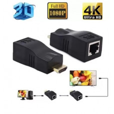 EXTENSOR HDMI 3D 30MT 1 VIA CABO DE REDE
