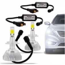 KIT XENON FAROL AUTOMOTIVO SUPER LED BRANCA H11