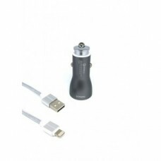 Kit Carregador Veicular Kaidi Kd-109 Qc3.0 6a 2usb 