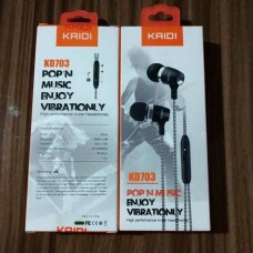 Fone De Ouvido Com Fio Kaidi Kd-703