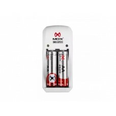 CARREGADOR MOX MO-CP31 AA 9V BIVOLT COM 2 PILHAS AA 2600MAH
