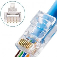 CONECTOR RJ45 CAT5 DE PASSAGEM -A092