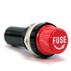 PORTA FUSÍVEL VERMELHO PARA PAINEL PEQUENO 20AG