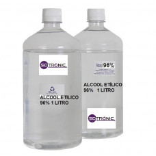 ALCOOL ETILICO 96% 1 LITRO ALPHA