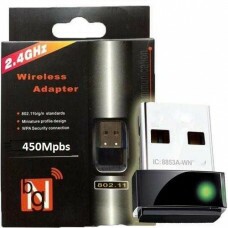 Mini Adaptador Wireless Wifi Usb 2.0 802.11n Bgn 450mbps