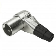 PLUG CANON MACHO 90º METAL PROFISSIONAL