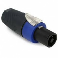 PLUG SPEAKON 4 VIAS MACHO C/ TRAVA PROF AZ