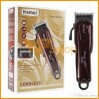 Maquina De Cortar Cabelo Sem Fio Kemei 2600 Profissional