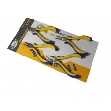 KIT DE ALICATE 4 PÇS AÇO CARBONO + PVC ID-7835A