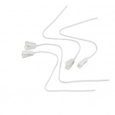 SOQUETE CERÂMICO PARA LED T8 C/ CABO 10cm