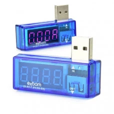 TESTADOR DE VOLTAGEM E AMPERAGEM PARA PORTA USB