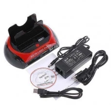DOCK STATION 2 HD SATA E IDE 3,5 e 2,5 USB/ E-SATA COMBO