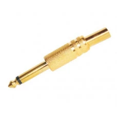 PLUG P10 MONO METAL DOURADO