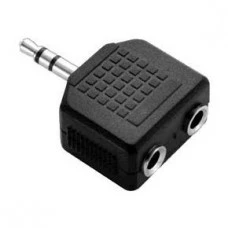 ADAPTADOR 2JACK P2 ST x P2 ESTÉREO