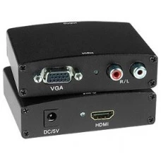 CONVERSOR VGA x HDMI METÁLICO