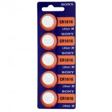 BATERIA LITHIUM 3V CR1616 C/ 5PÇ SONY
