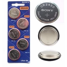 BATERIA LITHIUM 3V CR2430 C/ 5PÇ SONY