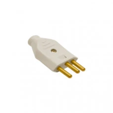 PINO AC TRIPOLAR 10A - 250v BRANCO