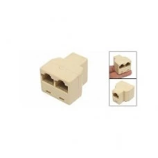 ADAPTADOR RJ11 1 FÊMEA x 2 FÊMEA