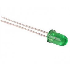 LED 3MM DIFUSO VERDE