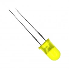 LED 5MM DIFUSO AMARELO